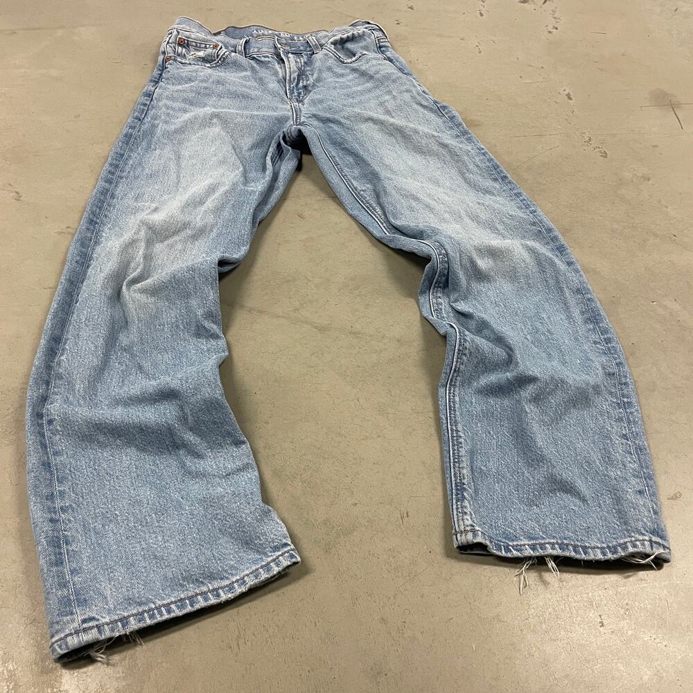 y2k american eagle baggy jeans 27x29